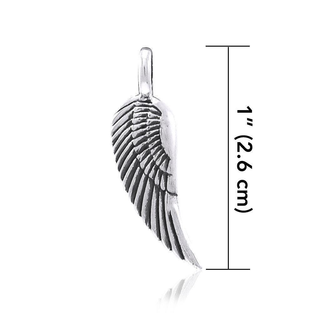 Angel Wing Silver Pendant TPD3646