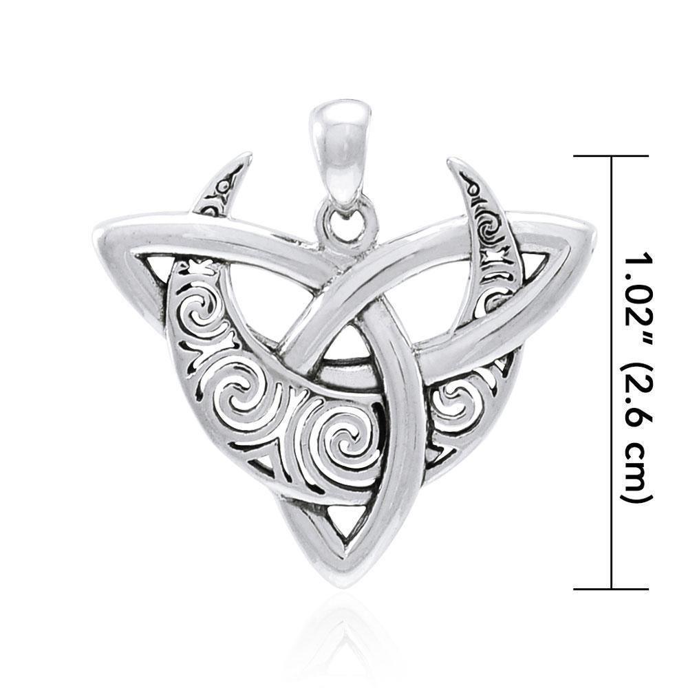Brigid Ashwood Trinity Moon Pendant TPD3993