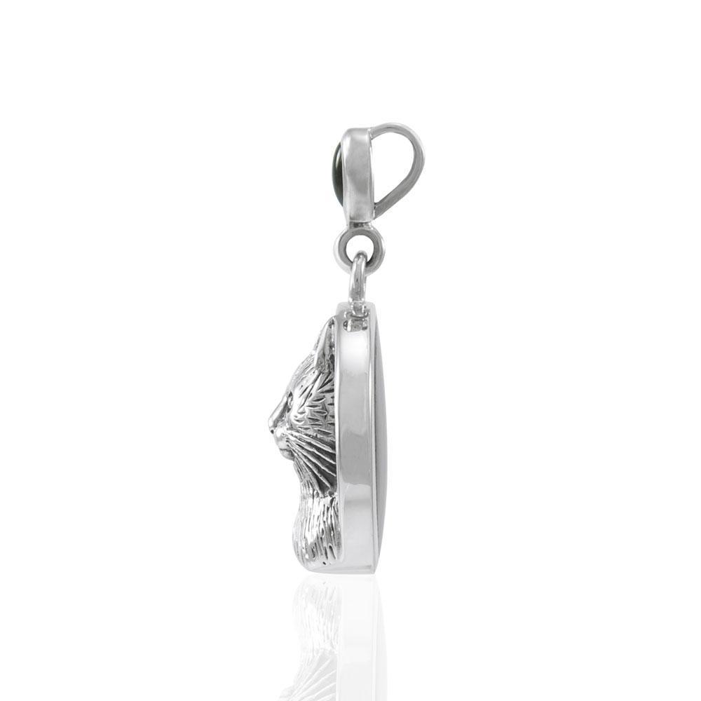 Cat Familiar Power Sterling Silver Pendant TPD4767
