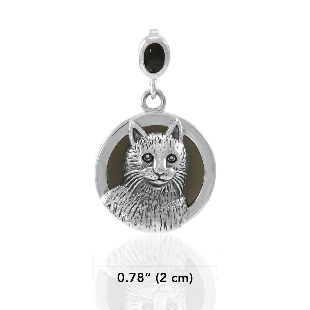 Cat Familiar Power Sterling Silver Pendant TPD4767