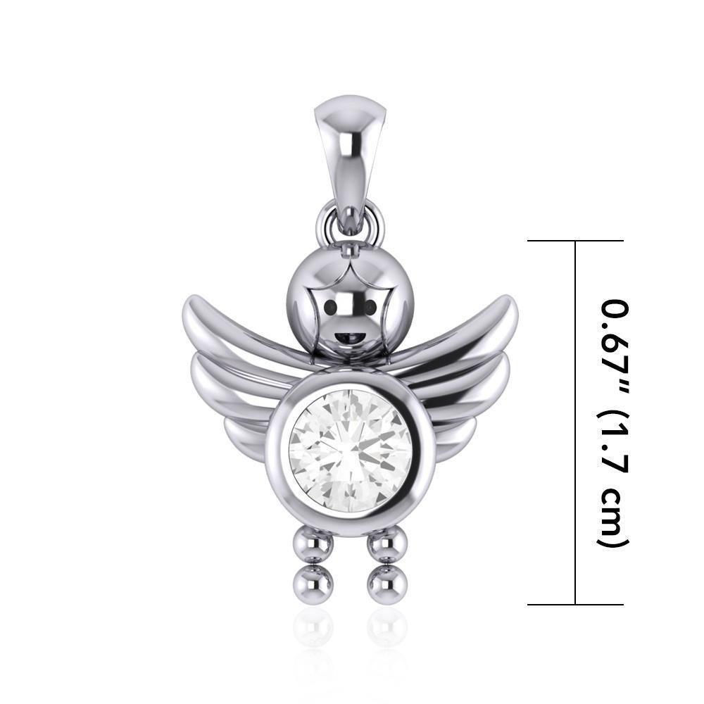 A Heavenly Gift from the Little Angel Boy Pendant TPD5031