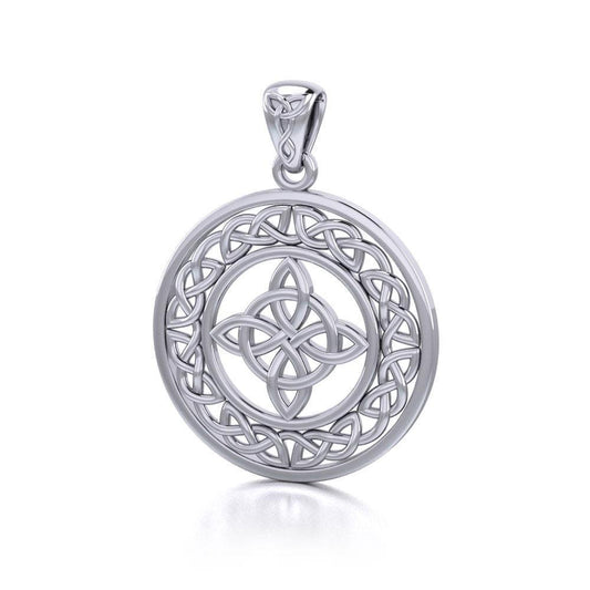 Celtic Knotwork Silver Pendant TPD728