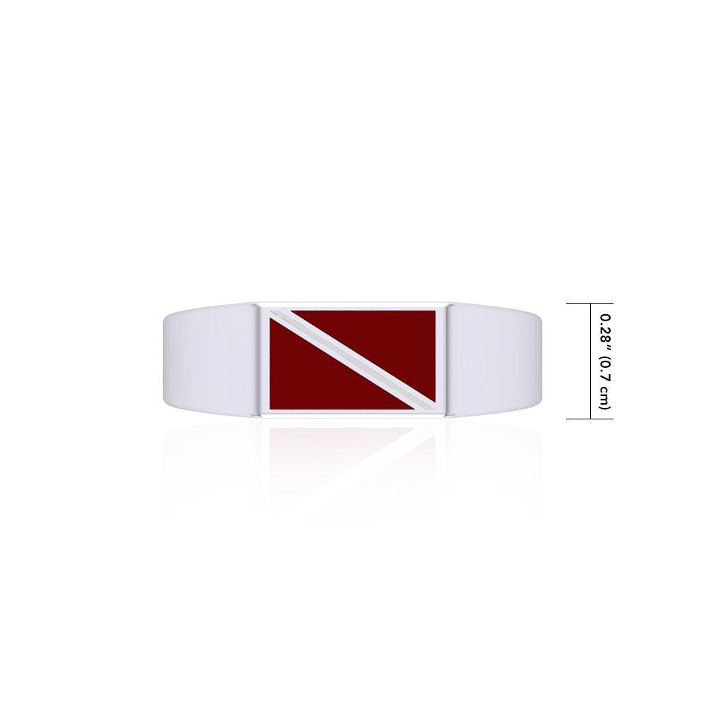 Dive Flag Ring TR1794