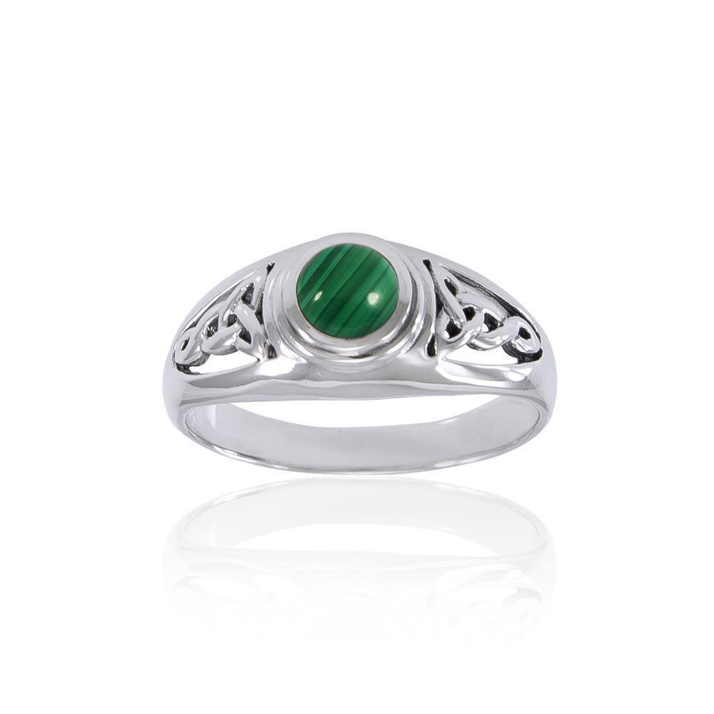 Trust in the endless possibilities ~ Sterling Silver Celtic Knotwork Ring TR2103