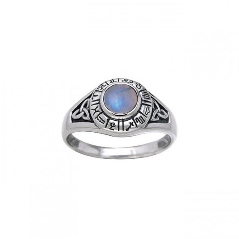 Zodiac Symbols Ring TRI101