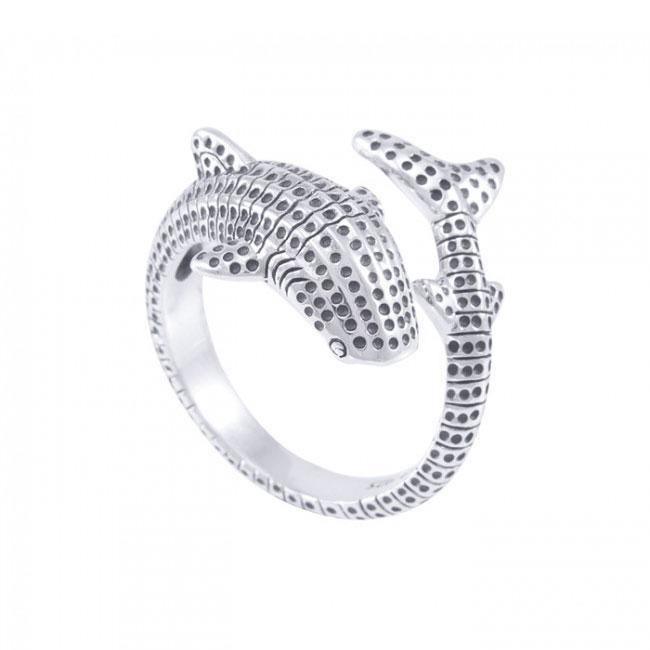 Whale Shark Sterling Silver Ring TRI1652
