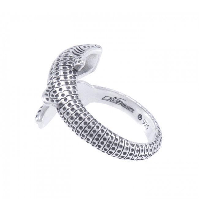 Whale Shark Sterling Silver Ring TRI1652