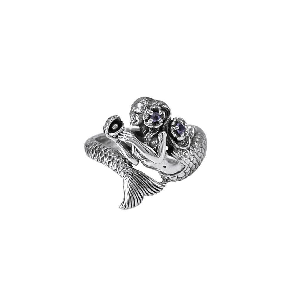 Mermaid Sterling Silver Wrap Ring TRI1630