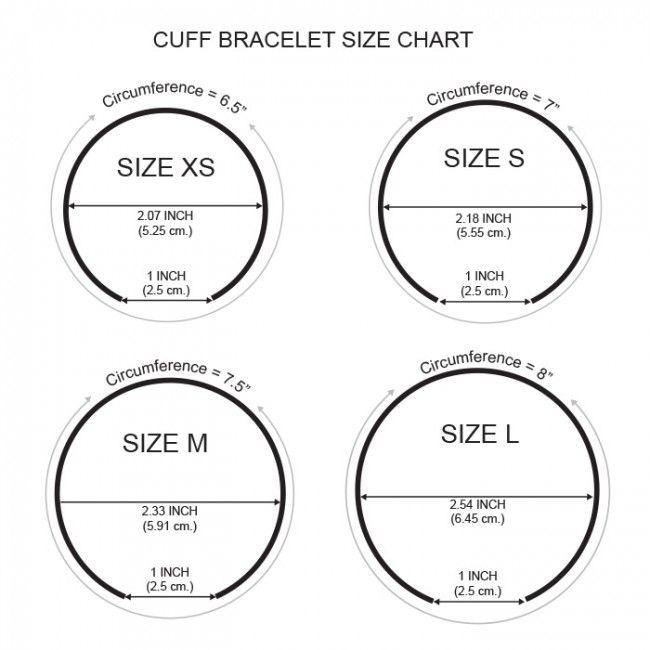 Small Cuff Bracelet TBA194 Custom Word Bracelet