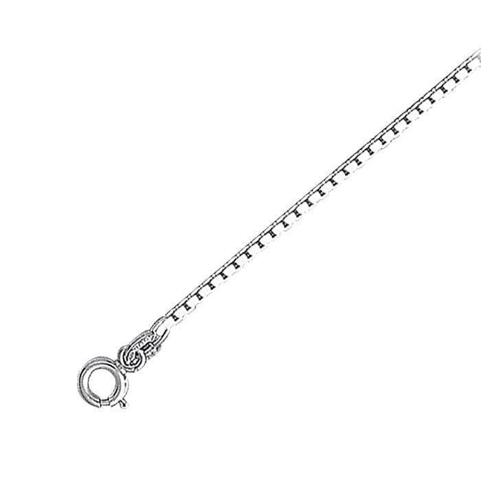 Box Sterling Silver Chain CH2247