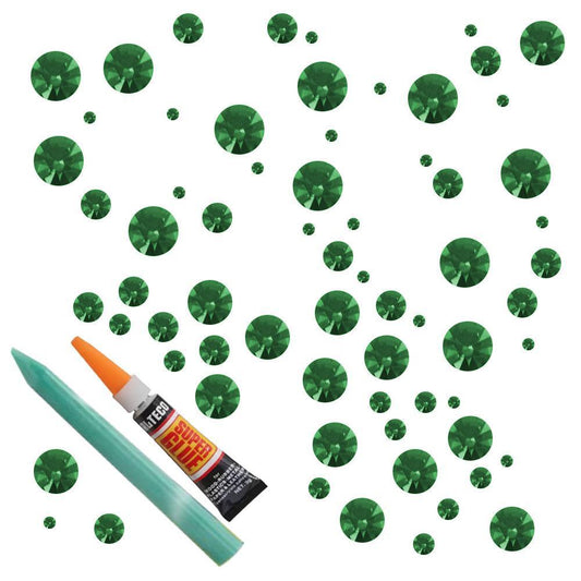 Emerald Crystal Assortment Repair Kit EGGURD - Peter Stone Wholesale