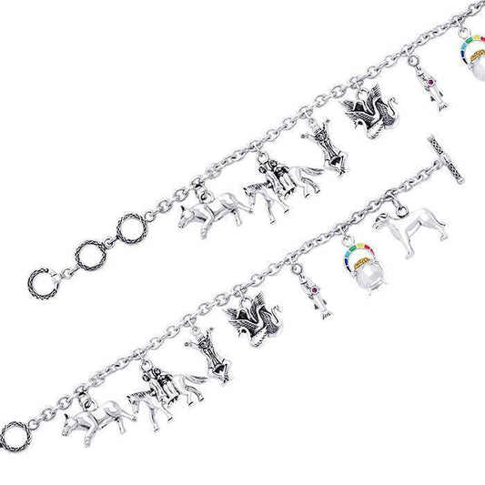 Danu Irish Pride Charm Bracelet MBL118