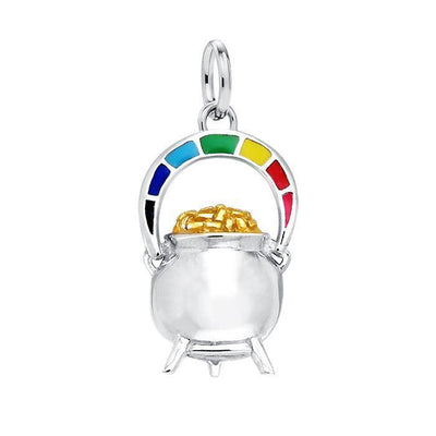 Danu Rainbow Pot of Gold Charm MCM153