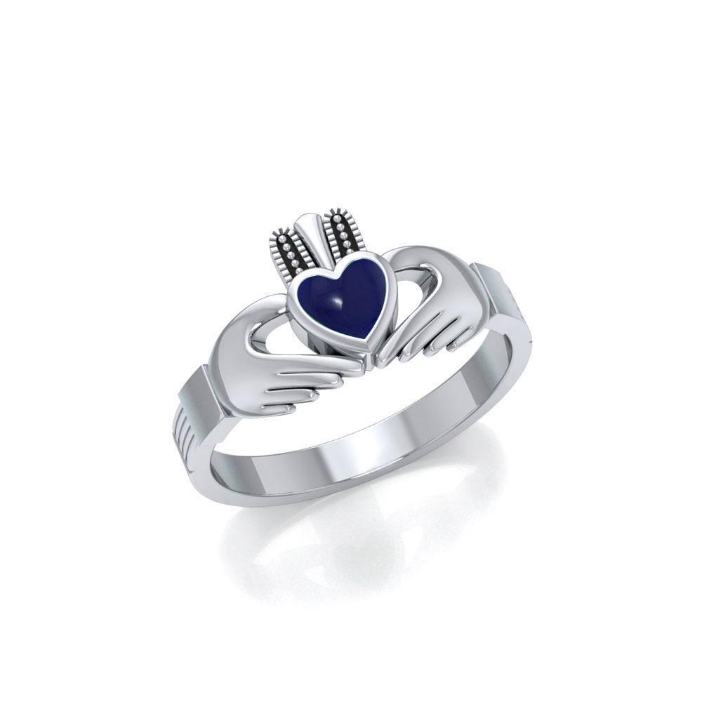 Irish Claddagh Silver Ring MG058/I Ring