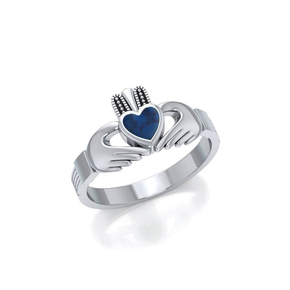 Irish Claddagh Silver Ring MG058/I Ring