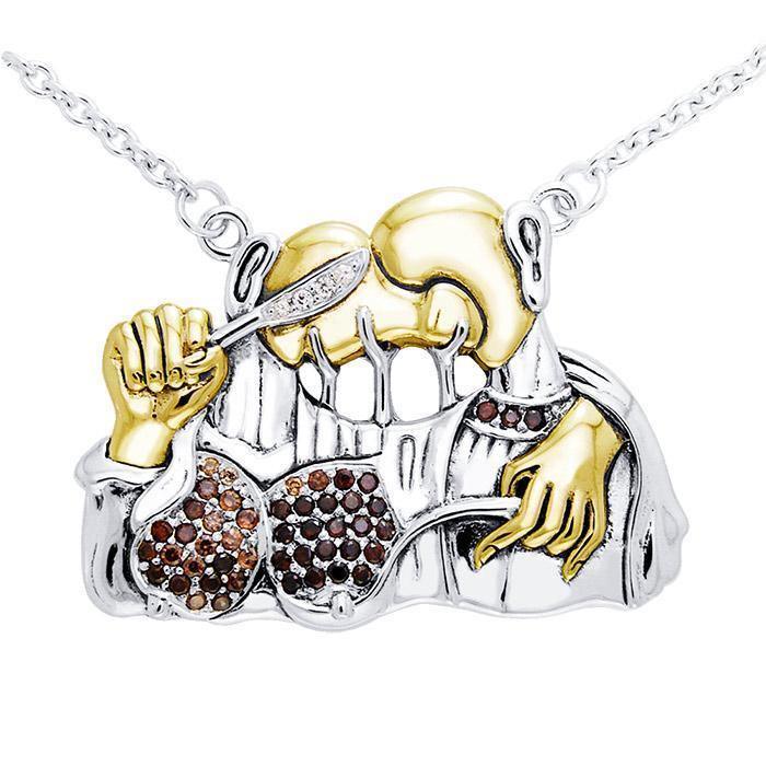 Inspired by Dali Necklace MNC218