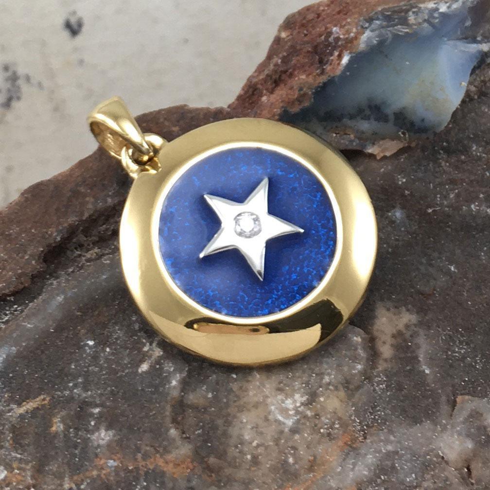 Star Spiritual Eye Pendant MPD1290 - Wholesale Jewelry