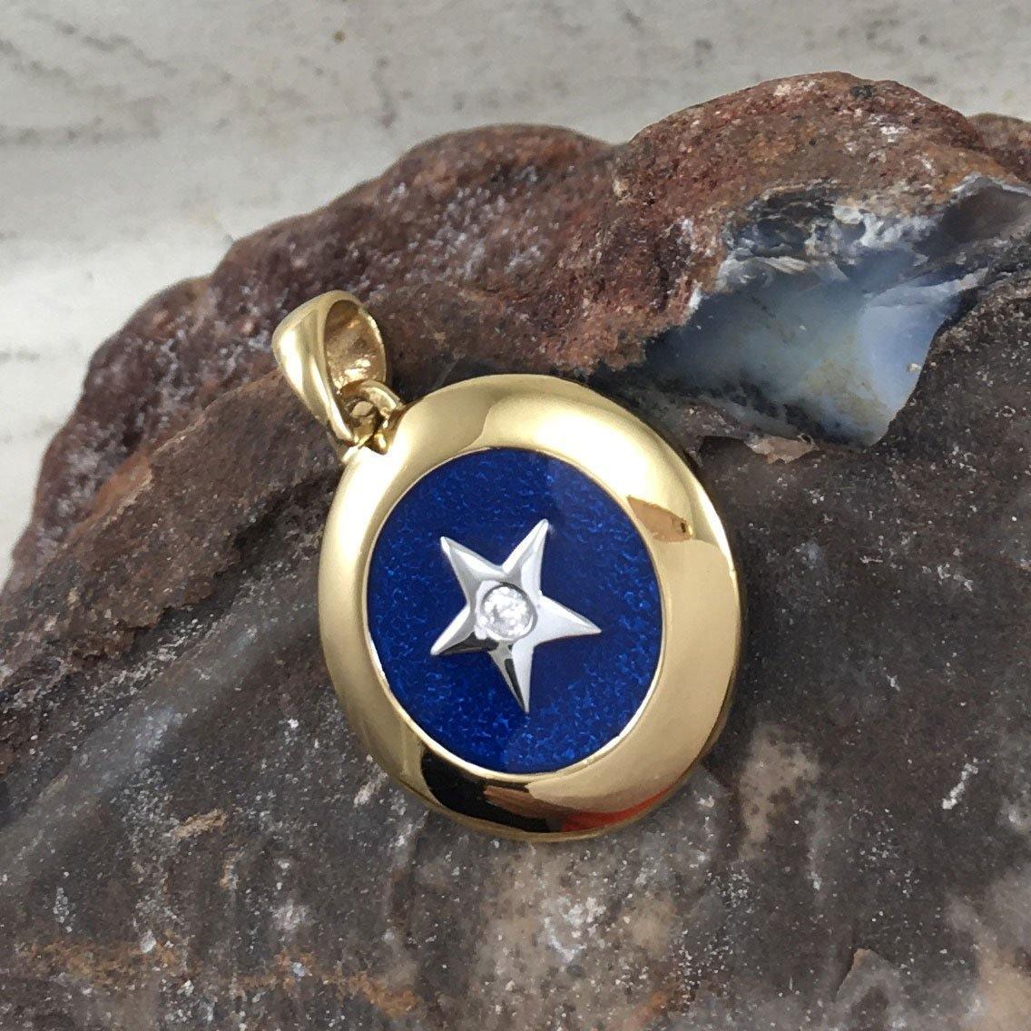 Star Spiritual Eye Pendant MPD1290 - Wholesale Jewelry