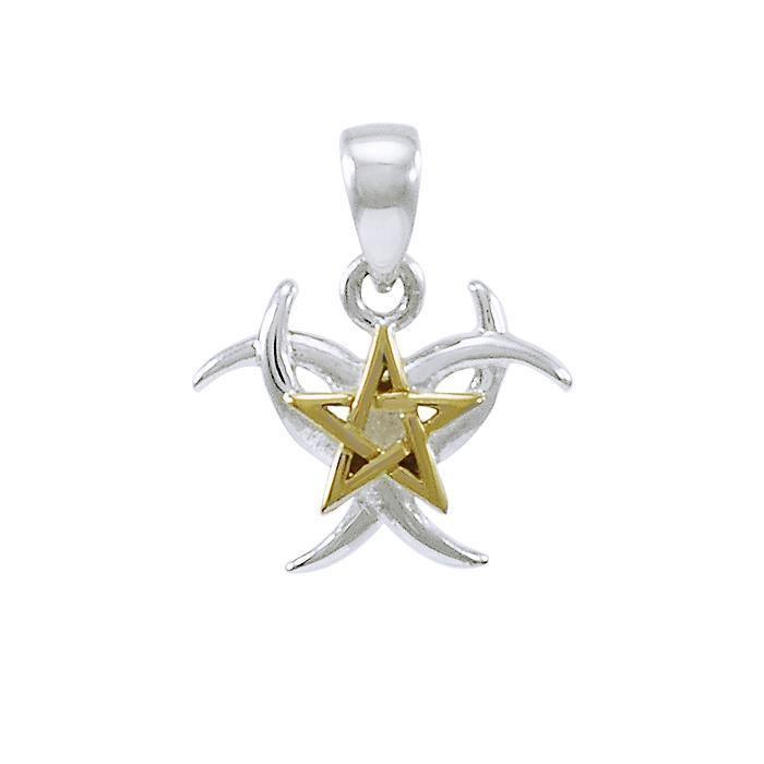 Triple Moon The Star Pendant MPD4254