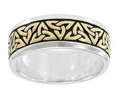Celtic Ring MRI1583 - Wholesale Jewelry