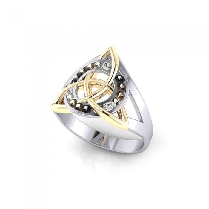 Celtic Trinity Knot Ring MRI658