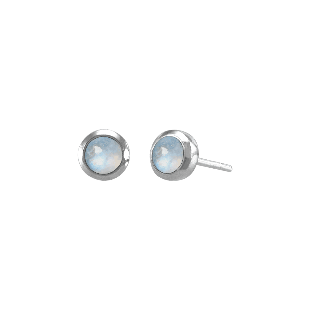 Peace Yin Yang Silver Post Earrings NE016 Earrings