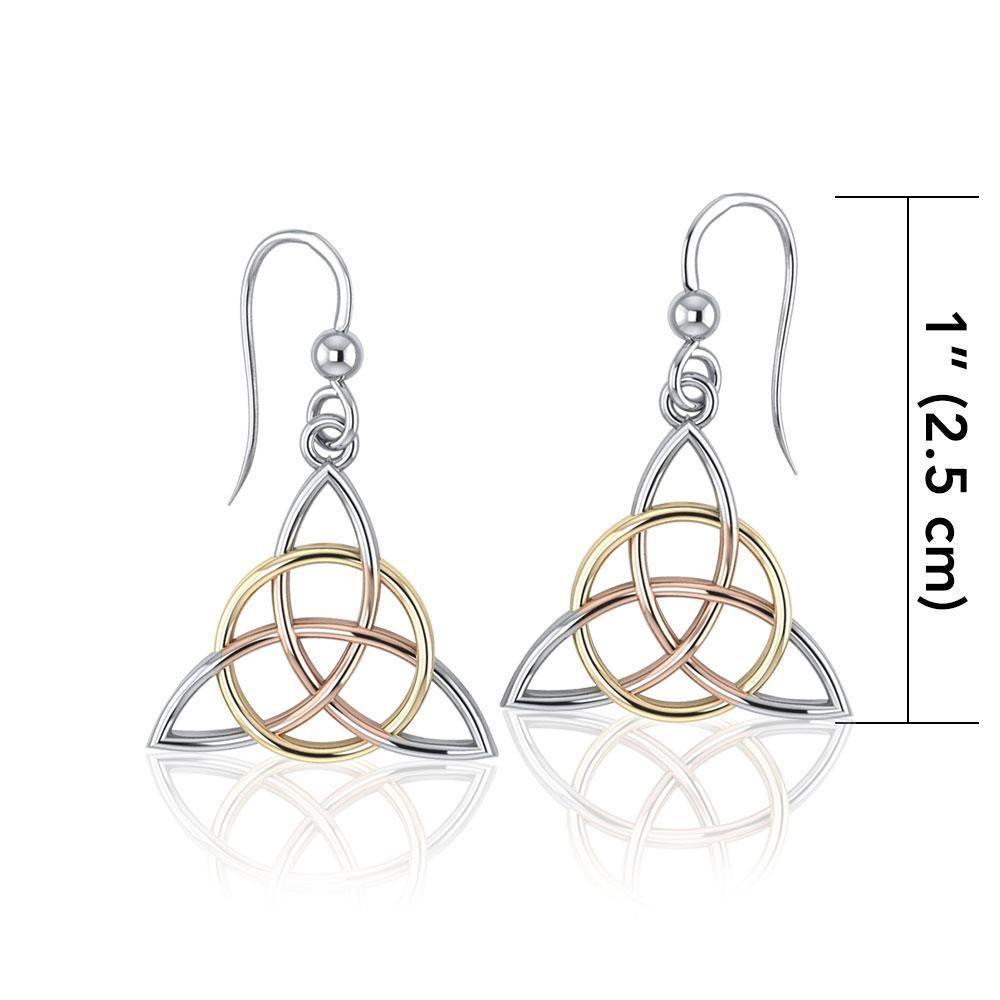 Triquetra’s Spiritual Philosophy ~ Dangle Earrings Earrings
