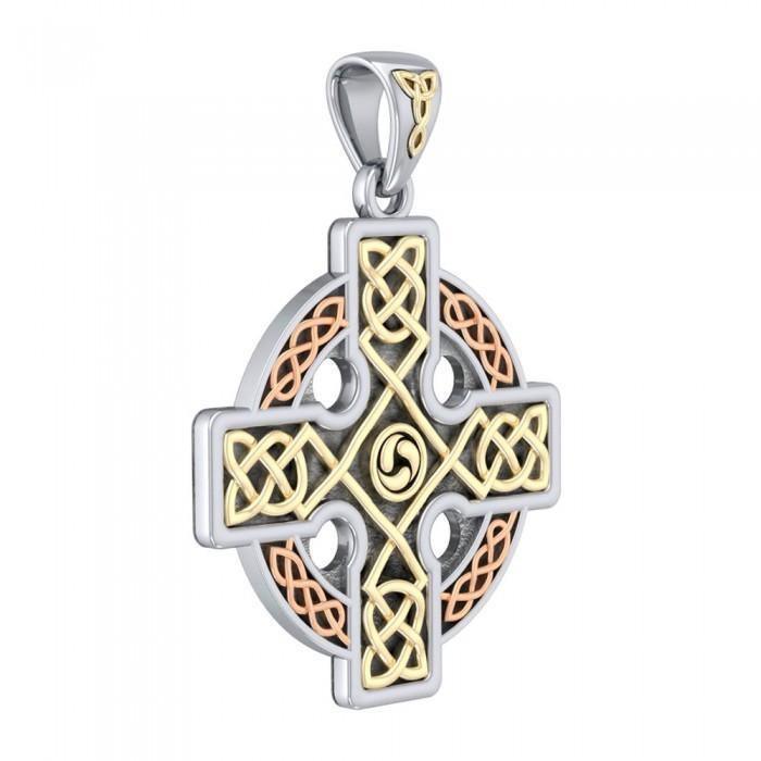 Celtic Knotwork Cross Pendant OTP477