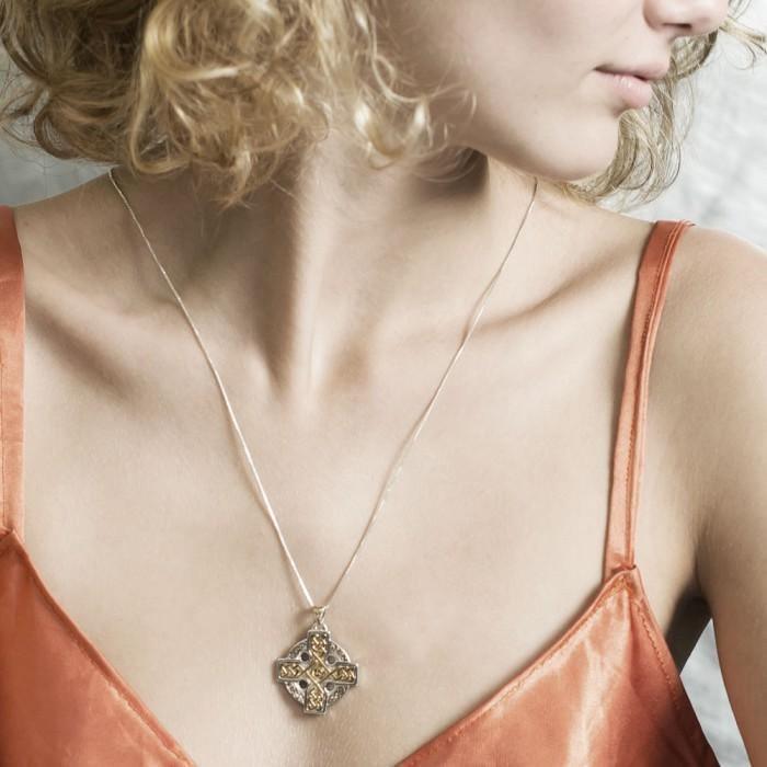 Celtic Knotwork Cross Pendant OTP477