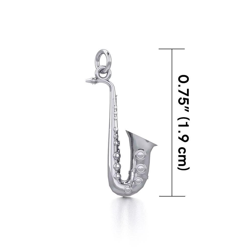 Saxophone Silver Charm SC517 Charm