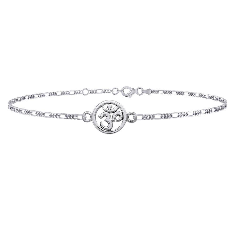 Om Meditation Anklet TAL053 Anklet