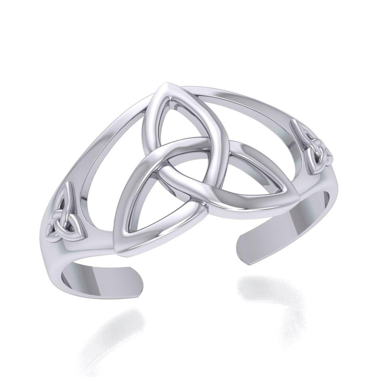 Make every moment special ~ Celtic Triquetra Sterling Silver Bracelet Jewelry TBA004 - peterstone.dropshipping