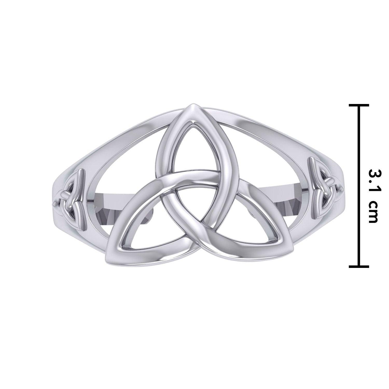 Make every moment special ~ Celtic Triquetra Sterling Silver Bracelet Jewelry TBA004 - peterstone.dropshipping