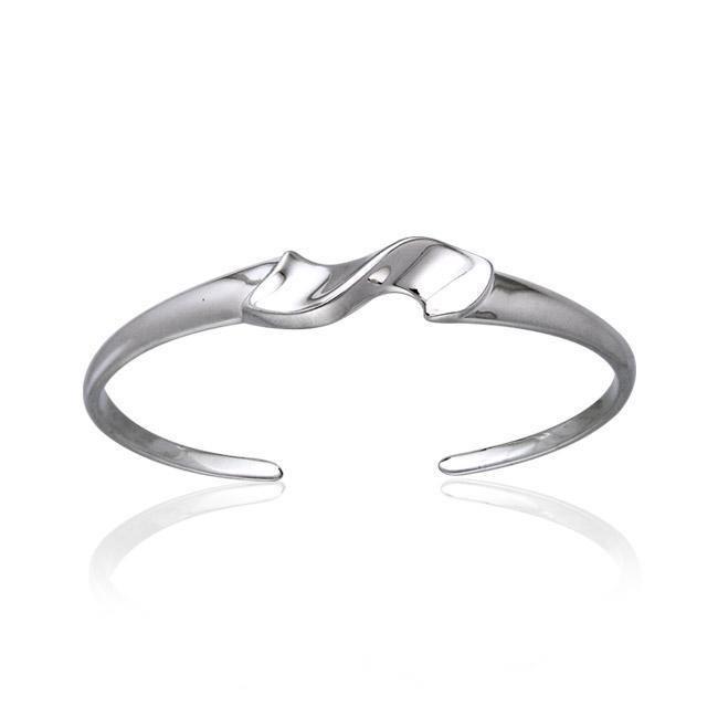 Silver Elegance Bangle TBA075 Bangle