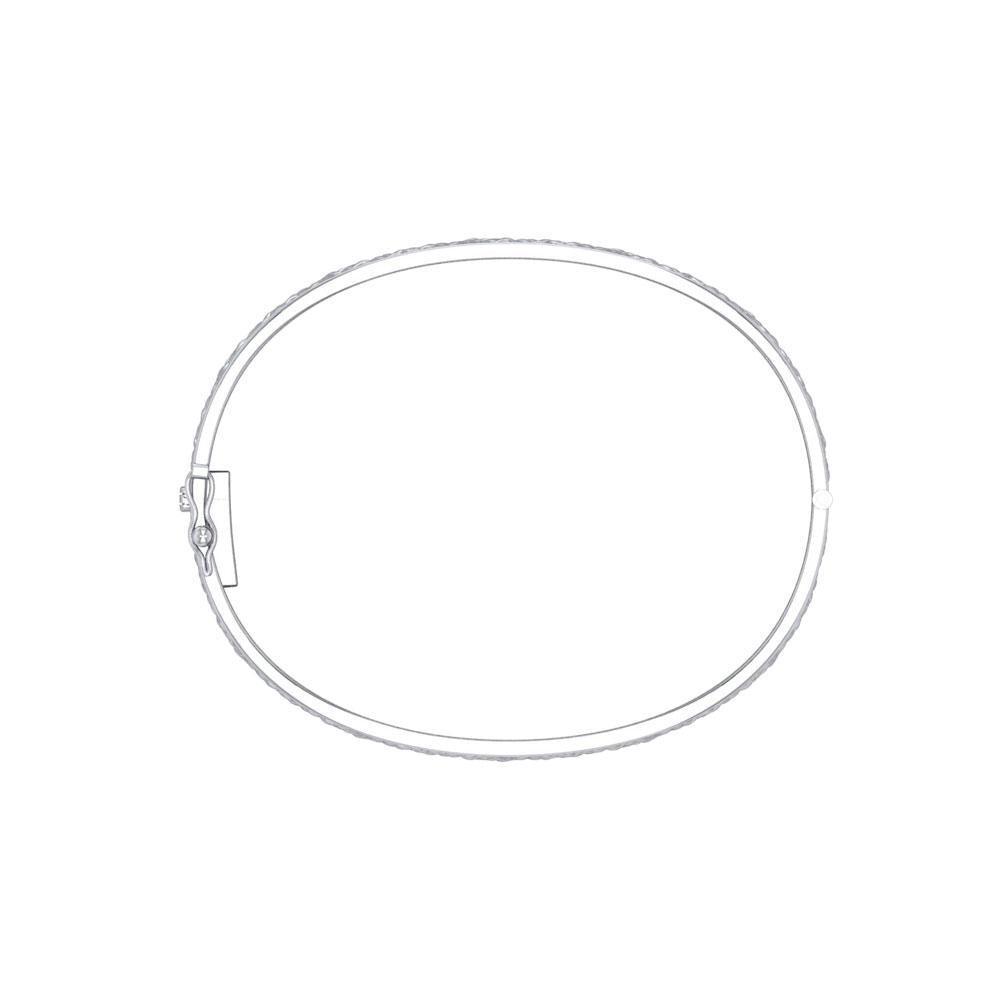 Large Silver Hollow Celtic Knot  Bangle with open lock TBA216 Bangle