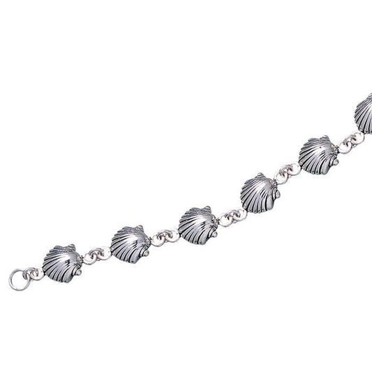 Seashell Silver Bracelet TBG442