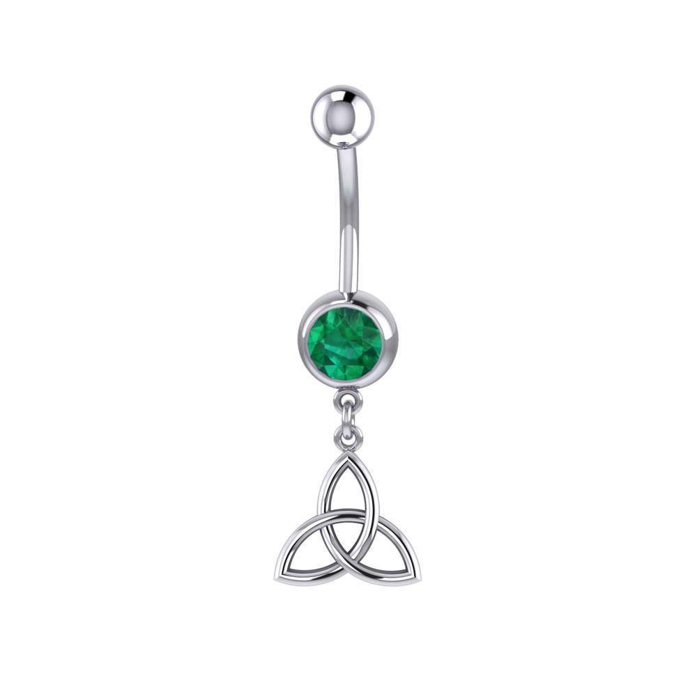 Celtic Triquetra Knot Silver Body Jewelry TBJ011 Body Jewelry