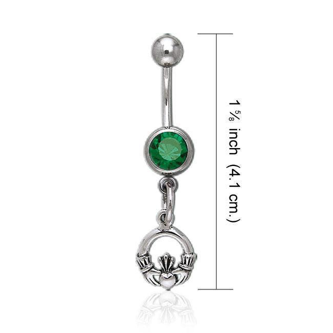 The art of magnificent diving ~ Sterling Silver Diver Body Jewelry with a Gemstone centerpiece  BJ013 Body Jewelry