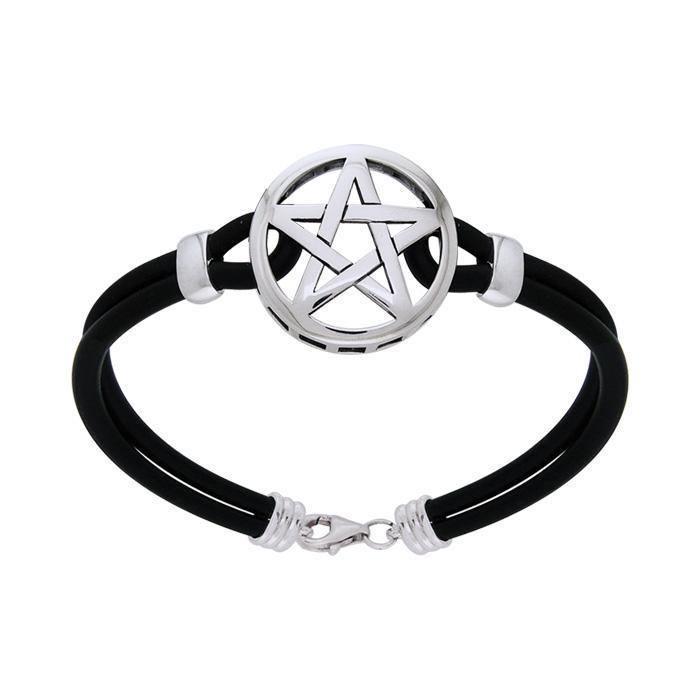 The Star Leather Cord Bracelet TBL199