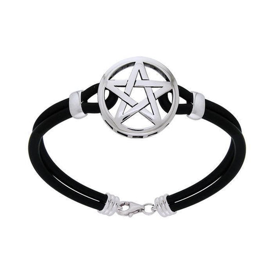 The Star Leather Cord Bracelet TBL199