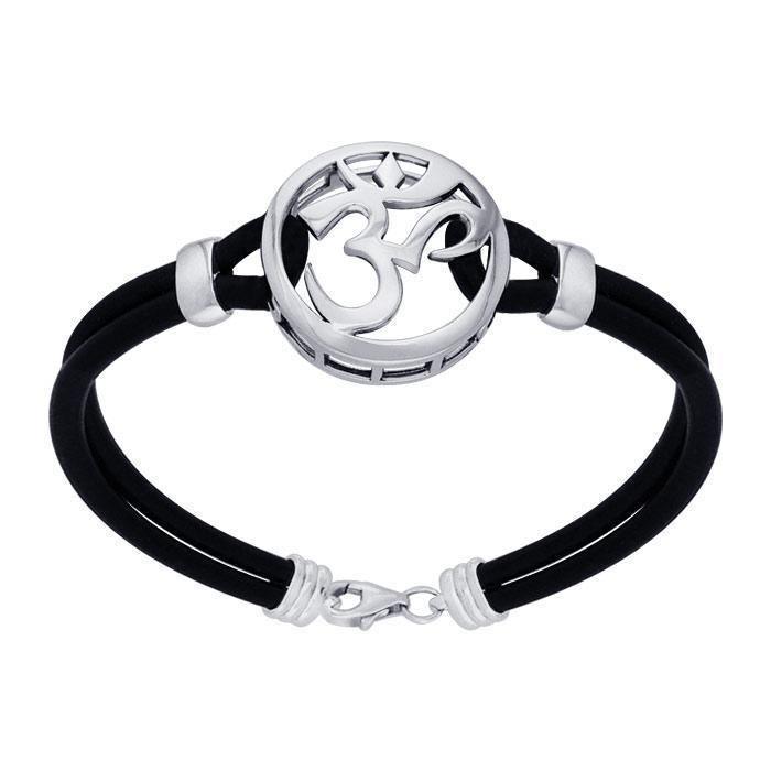 Om Leather Cord Bracelet TBL208