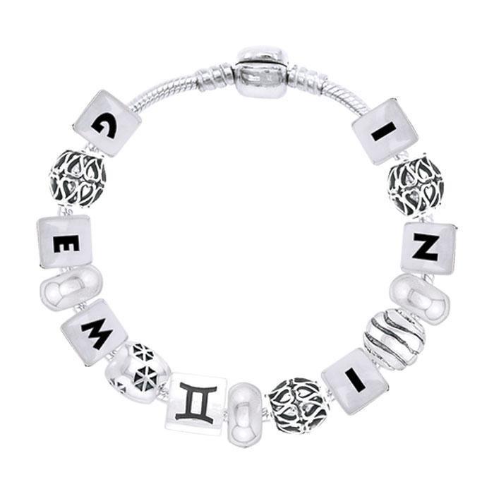 Gemini Astrology Bead Bracelet TBL337