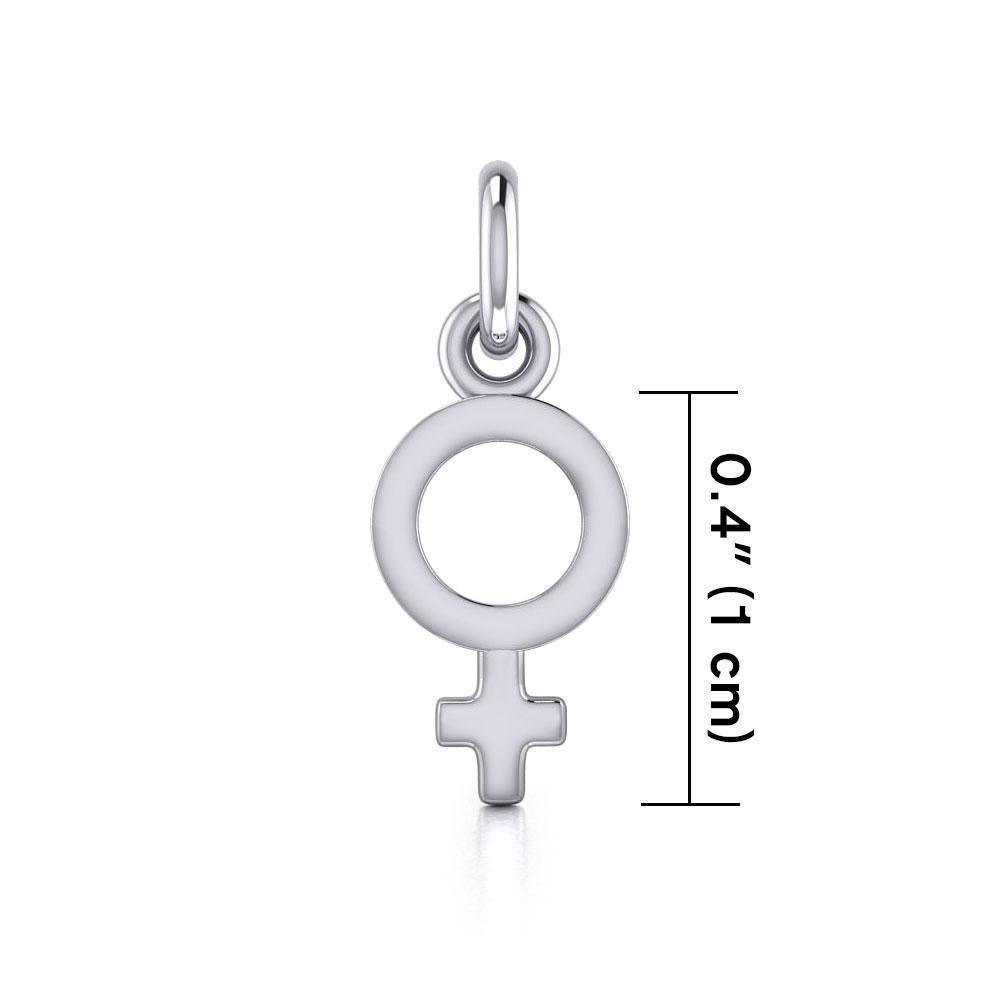 Female Symbol Sterling Silver Charm TC072 Charm