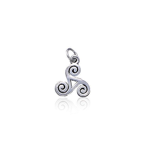 Celtic Triskelion Silver Charm TC246 Charm