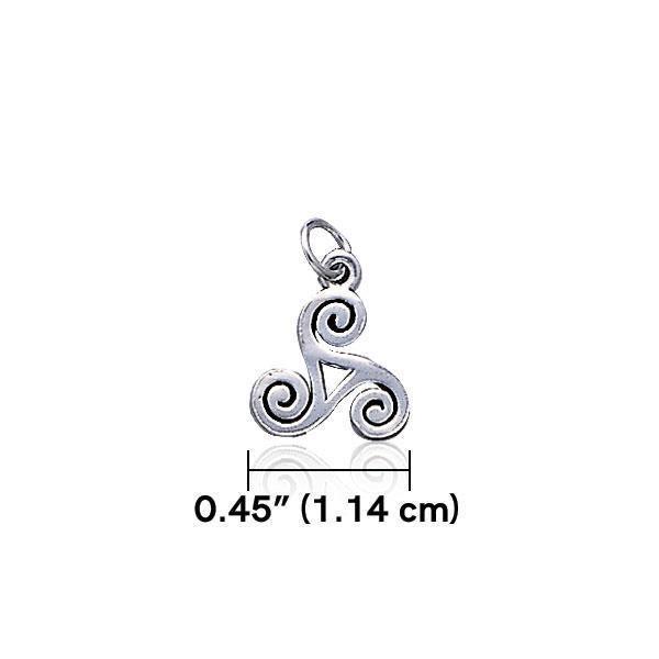Celtic Triskelion Silver Charm TC246 Charm