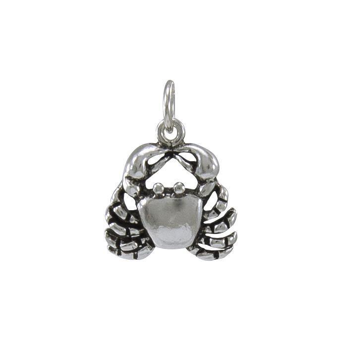 Silver Crab Charm TC387