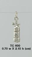 Silver Dive Air Tank Charm TC600 - peterstone.dropshipping