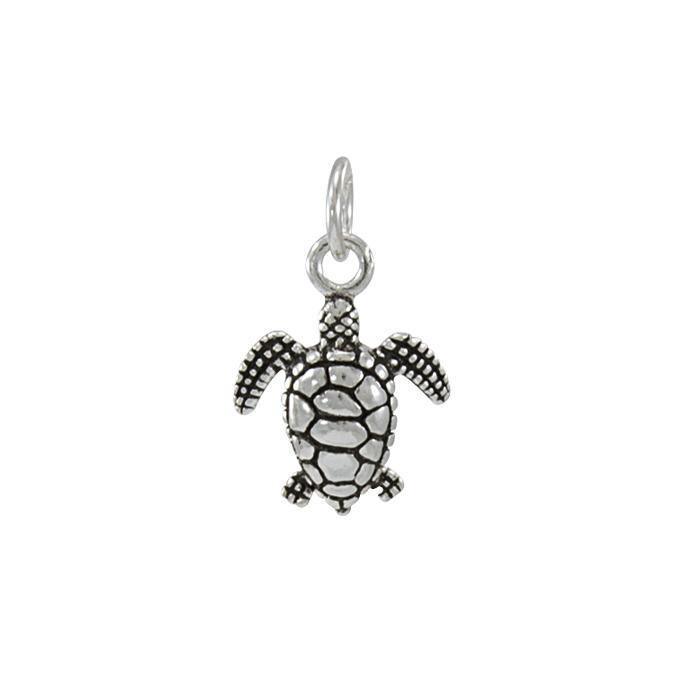 Sea Turtle Silver Charm TC906