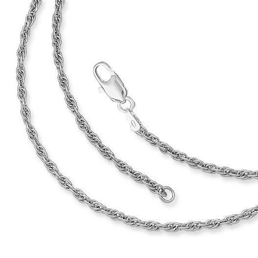 Fine Sterling Silver Rope Chain TCH023 Chain