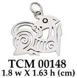 Viking Totem Silver Charm TCM148 - peterstone.dropshipping